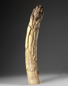 A Chinese ivory figure of Guanyin 