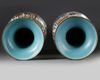 Two large Cantonese famille rose baluster vases