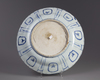 A Chinese blue and white 'ducks and lotus' 'Kraak porselein' charger