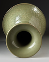 A large Chinese celadon glazed vase