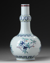 A Chinese doucai bottle vase