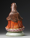 A Chinese famille rose figure of Guanyin