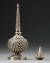 An Ottoman silver sprinkler