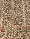 AN OTTOMAN LINEN EMBROIDERED WALL HANGING, 18TH-19TH CENTURY