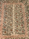AN OTTOMAN LINEN EMBROIDERED WALL HANGING, 18TH-19TH CENTURY