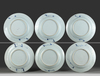 SIX CHINESE BLUE AND WHITE WESTERN CHAMBER DISHES