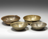 A GROUP OF FOUR MAGIC BOWLS, PERSIA, 18TH-19TH CENTURY