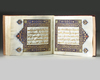 AN OTTOMAN BOOK WITH ISLAMIC CALLIGRAPY