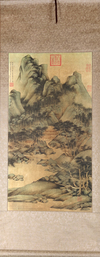 A CHINESE HANGING SCROLL 