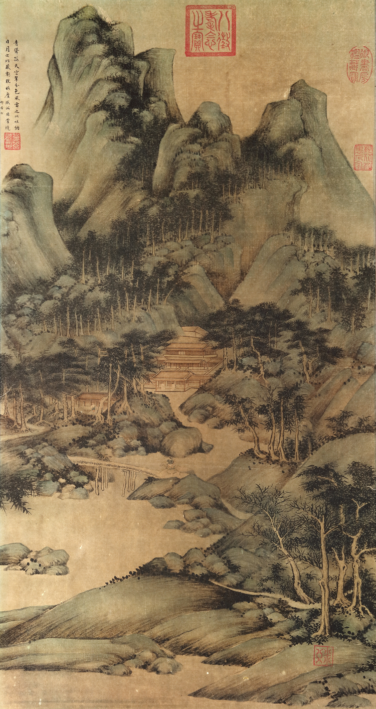 A CHINESE HANGING SCROLL 