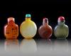 FOUR CHINESE SNUFF BOTTLES