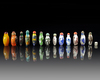 A GROUP OF THIRTEEN CHINESE SNUFF BOTTLES