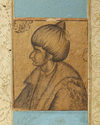 AN OTTOMAN MINIATURE DEPICTING OF SULTAN SULEYMAN THE MAGNIFICENT, 17TH CENTURY