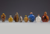 A GROUP OF EIGHT CHINESE SNUFF BOTTLES