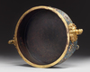 A CHINESE CLOISONNE ENAMEL TRIPOD CENSER, QING DYNASTY (1644-1911)