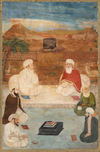 A MINIATURE DEPICTING CHISTI MU IN AL-DIN HASSAN SIJZI, INDIA, MUGHAL,  17TH CENTURY