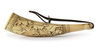 A MUGHAL IVORY POWDER HORN, INDIA, 17TH-18TH CENTURY