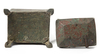 A CAST BRASS CASKET WITH CROSS (DORI), WESTERN PERSIA, FIRST HALF 14TH CENTURY