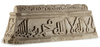 A GHAZNAVID MARBLE FUNERARY FRAGMENT, DATED 597 AH/1200 AD