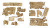A COLLECTION OF PAPYRUS AND PAPER FRAGMENTS, EGYPT-FUSTAT, 7TH-10TH CENTURY