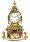 A GILT WOODEN TABLE-CLOCK, FRANCE, SOUTH-GERMANY OR AUSTRIA, EARLY 19TH CENTURY