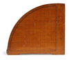AN OTTOMAN WOODEN ASTROLABE QUADRANT, SIGNED OSMAN NURI, TURKEY, DATED 11 SAFAR 1281 AH /16 JULY 1864 AD