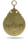 A BRASS ASTROLOBE SIGNED BY MUHAMMAD MUQIM IBN 'ISA IBN AL-HADDAD, LAHORE, DATED 1051 AH/1641-42 AD