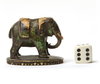 A MUGHAL IVORY 'ELEPHANT' CHESS PIECE, INDIA, 17TH-18TH CENTURY