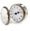 A FINE SILVER AND TORTOISESHELL TRIPPLE CASE TURKISH MARKET POCKET WATCH - EDWARD PRIOR, LONDON, 19TH CENTURY