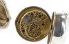 A FINE SILVER AND TORTOISESHELL TRIPPLE CASE TURKISH MARKET POCKET WATCH - EDWARD PRIOR, LONDON, 19TH CENTURY