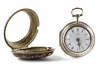 A FINE SILVER AND TORTOISESHELL TRIPPLE CASE TURKISH MARKET POCKET WATCH - EDWARD PRIOR, LONDON, 19TH CENTURY