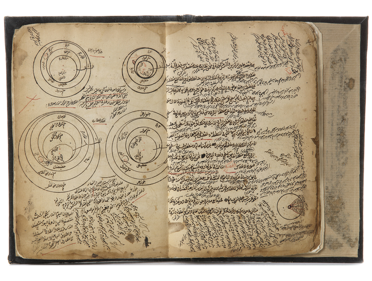 TASHREEH AL-AFLAAK BY AL-AMILI AND SHARH ALHAIAH ALSUNNIAH BY IBRAHIM Al-QARMANI Al-AMEDI DATED 1025 AH/1616 AD AND 1064 AH/1653 AD