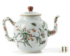 A CHINESE FAMILLE VERTE TEAPOT