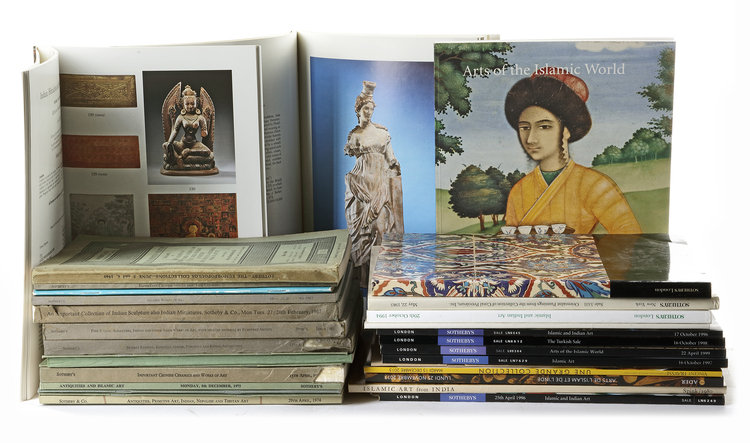 THIRTY-ONE ISLAMIC & INDIAN ART CATALOGUES INCLUDING THE EUMORFOPOULOS COLLECTION