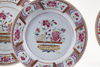 FOUR CHINESE FAMILLE ROSE DISHES