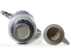 A CHINESE BLUE AND WHITE MONK'S CAP EWER AND COVER,19TH-20TH CENTURY
