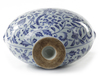 A CHINESE BLUE AND WHITE MOON-FLASK BIANHU, CHINA, QING-DYNASTY (1644-1911)