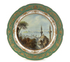 AN EXTRAORDINARY SET OF 40 PARIS PORCELAIN PLATES, PARIS, CIRCA 1850