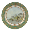AN EXTRAORDINARY SET OF 40 PARIS PORCELAIN PLATES, PARIS, CIRCA 1850
