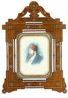 A WATERCOLOR PORTRAIT OF SULTAN ABDUL HAMID II, ITALY, LATE 19TH CENTURY