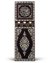 AN OTTOMAN WOOD MOTHER-OF-PEARL INLAID QURAN STAND, SYRIA, 19TH CENTURY