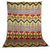 A LARGE YELLOW IKAT COVER , TURKMENISTAN, 19TH CENTURY