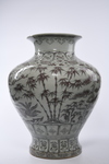 A LARGE CHINESE COPPER RED JAR,MING DYNASTY (1368-1644) OR LATER
