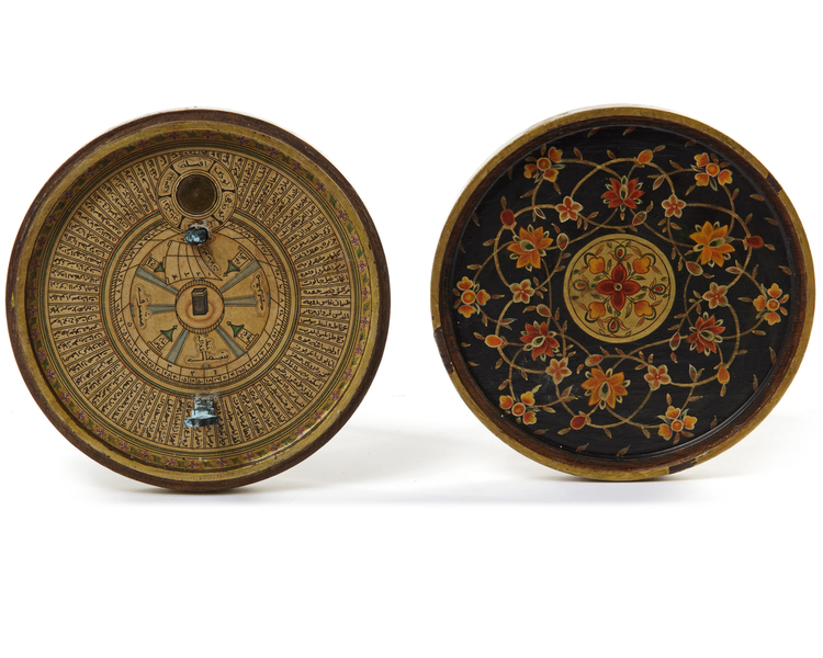 A INDIAN QIBLA INDICATOR, INDIA 19TH-20TH CENTURY