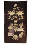 TWO CHINESE WOOL RUGS, 20TH CENTURY