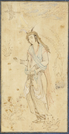 A PERSIAN MINIATURE OF A YOUTH, 