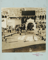 TWO PHOTOGRAPHS OF THE KABAA, EARLY 20TH CENTURY