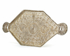 AN OTTOMAN SILVER FILIGREE TRAY, TURKEY, 19TH CENTURY