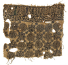 A MAMLUK STYLE WOOD BLOCK PRINTED LINEN TEXTILE WITH INSCRIPTION, EGYPT OR SYRIA