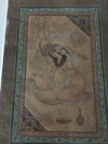 A PERSIAN SEATED COUPLE MINIATURE,  20TH CENTURY